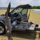Illustration for article titled Man Builds Incredible Custom Super Bronco By Welding A Ford F-250 To A Ford Excursion